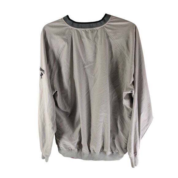 Ashworth Mens Weather Systems Water Wind Resistant Pullover Jacket Pockets M - Picture 3 of 5